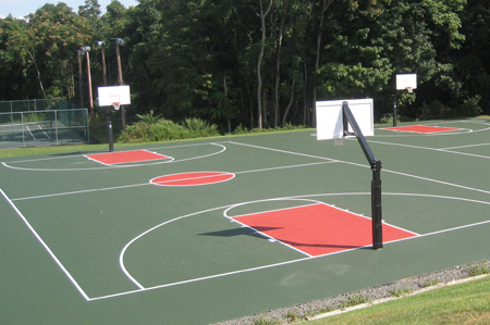 Basketball court